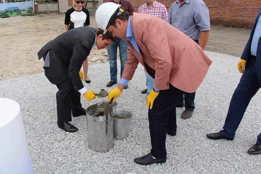 Заложен первый камень в фундамент нового лабораторно-реабилитационного корпуса ФБУ «УРАЛТЕСТ» 
