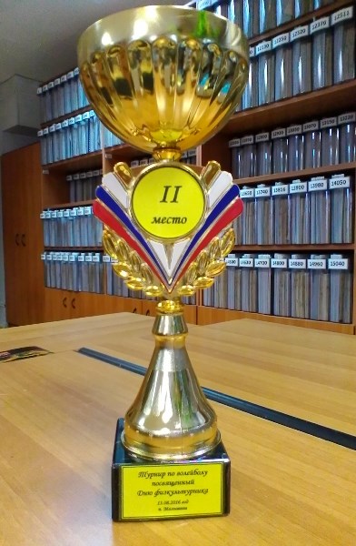 Кубок 2 место волейбол